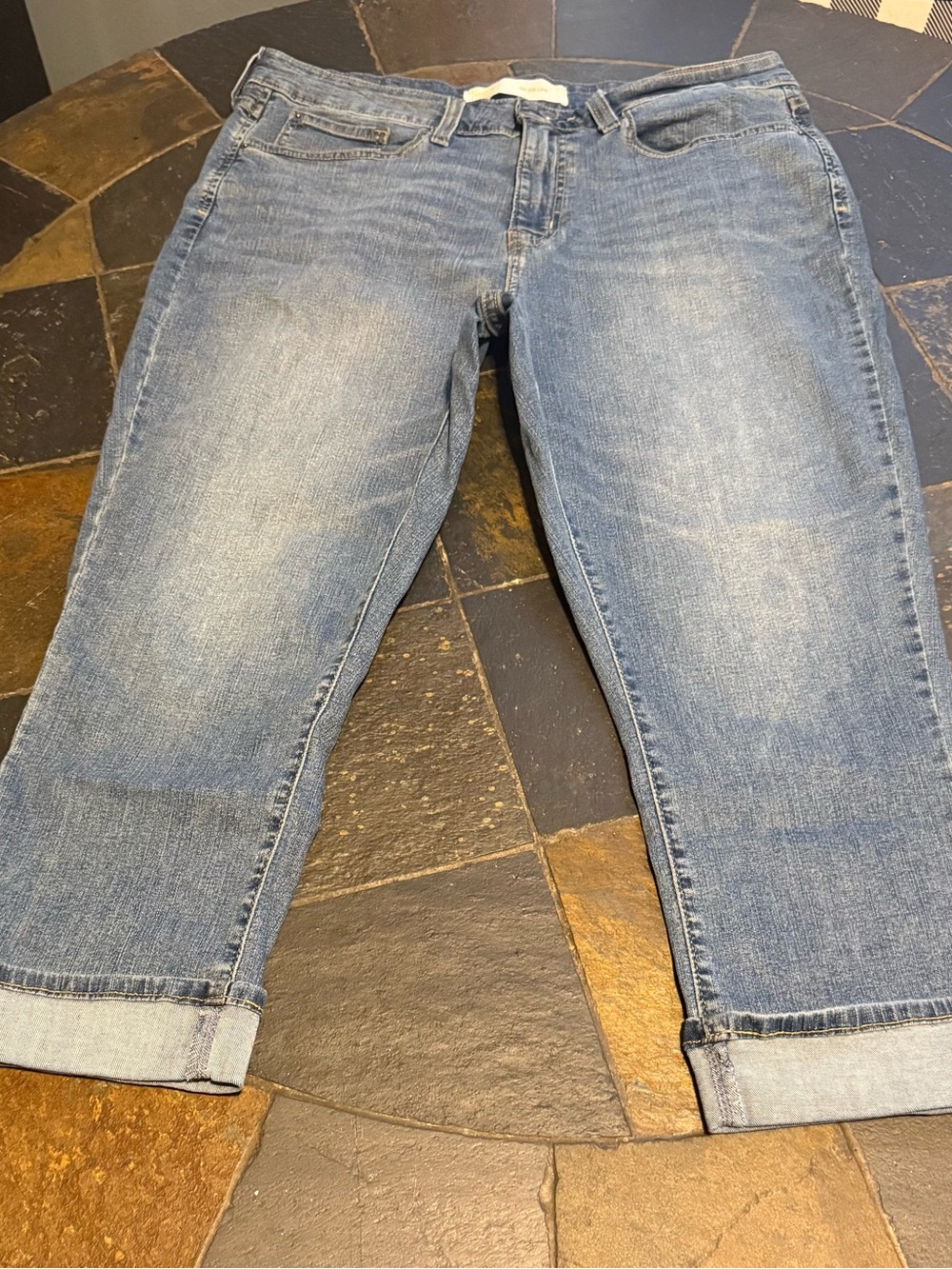 Signature by Levi Strauss Light Blue Slim Straight Jeans